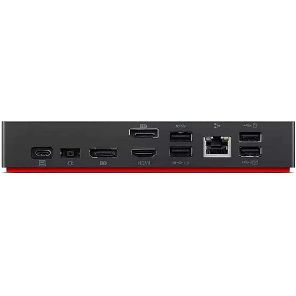 Alt View 13. Lenovo - ThinkPad Universal USB-C Dock - Black.