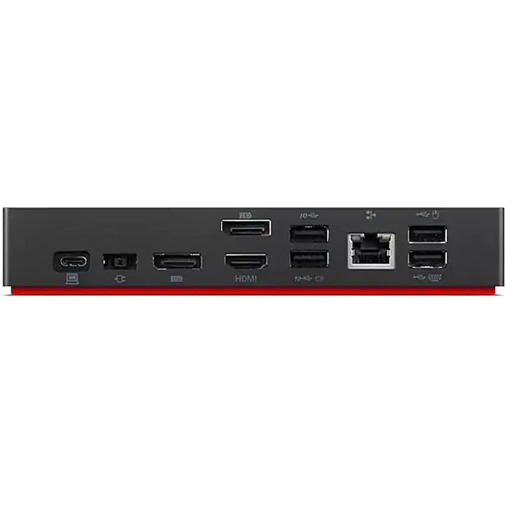 Alt View 13. Lenovo - ThinkPad Universal USB-C Dock - Black.