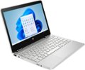 Left Zoom. HP - Pavilion x360 2-in-1  11.6"  Touch-Screen Laptop - Intel Pentium Silver - 4GB Memory - 128 SSD - Natural Silver.