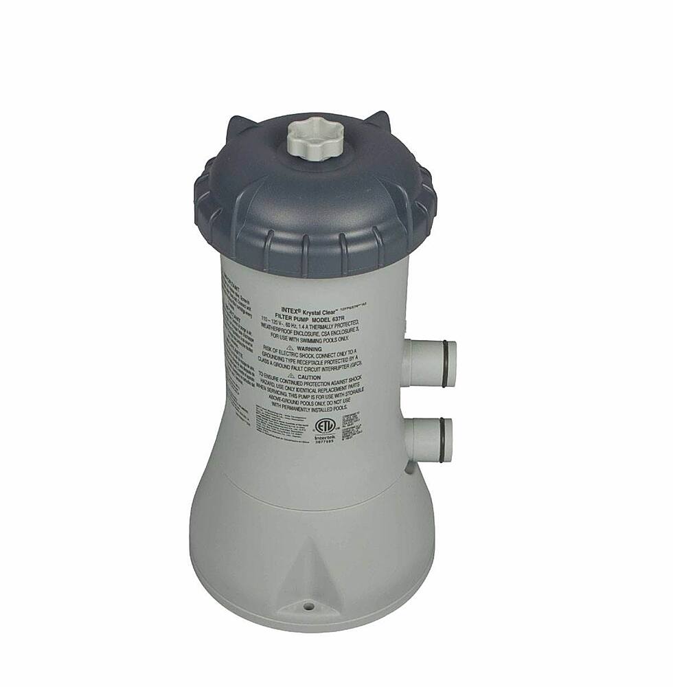 Alt View 11. Intex - 1000 GPH Easy Set Above Ground Swimming Pool Filter Pump System + Filters - Multi.