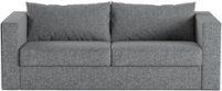 Elephant in a Box - Dynamic 2-Seat Fabric Sofa - Gray - Front_Zoom