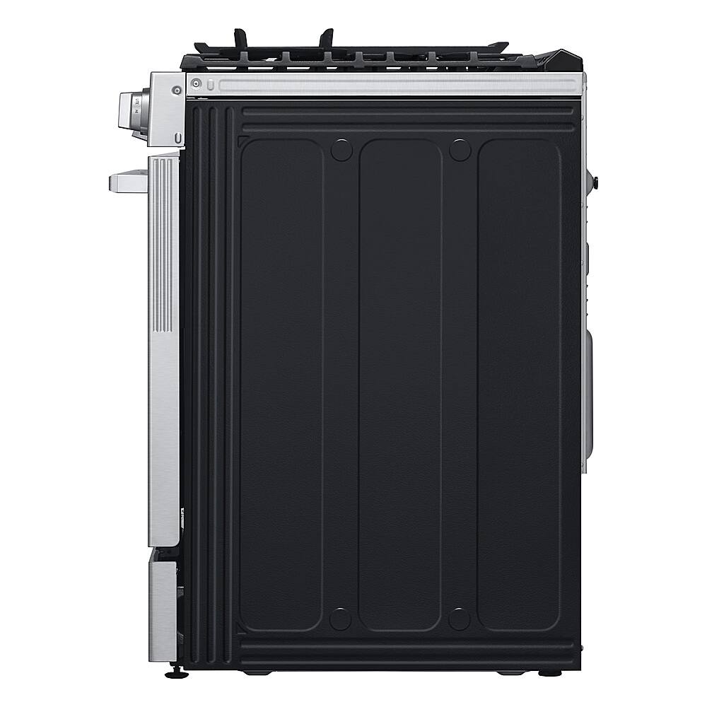 Alt View 24. LG - STUDIO 6.3 Cu. Ft. Slide-In Gas True Convection Range with EasyClean and Sous Vide - Stainless Steel.
