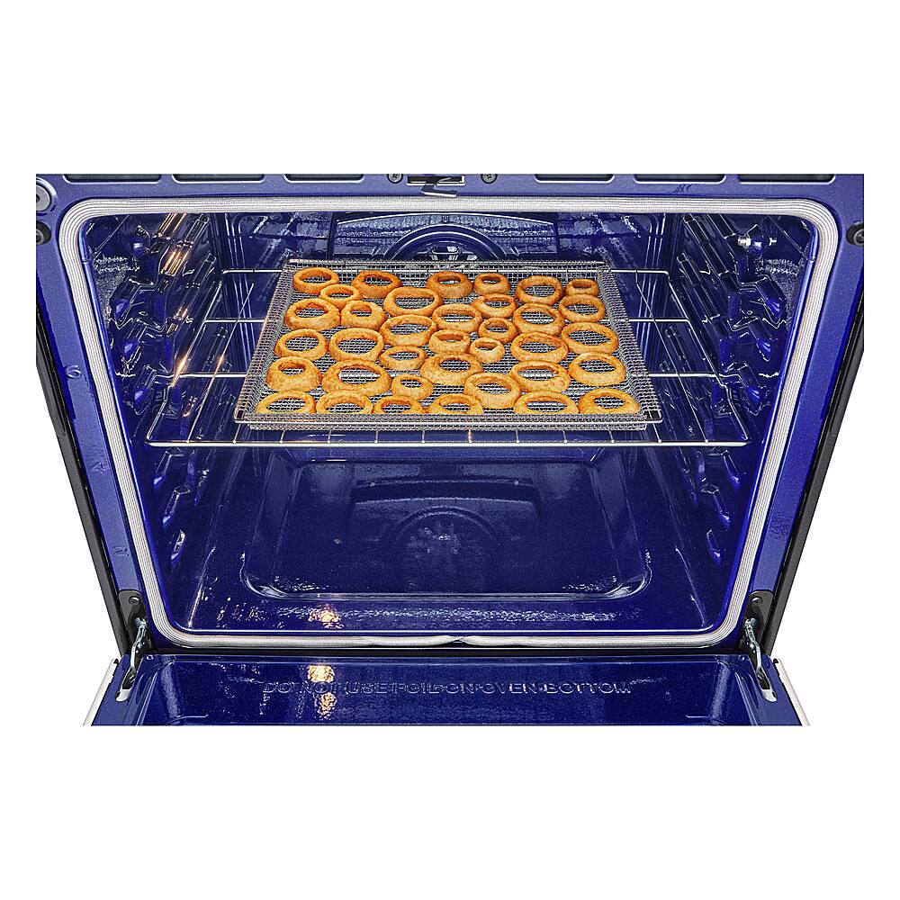 Alt View 25. LG - STUDIO 6.3 Cu. Ft. Smart Slide-In Electric True Convection Range with EasyClean and Air Sous Vide - Stainless Steel.