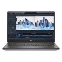 Dell - Precision 7000 17.3" Laptop - Intel Core i7 - 32 GB Memory - NVIDIA RTX A3000 - 512 GB SSD - Gray - Front_Zoom