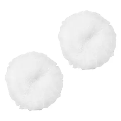 Angle. PMD Beauty - Silverscrub Silver-Infused Loofah Replacements - Black.