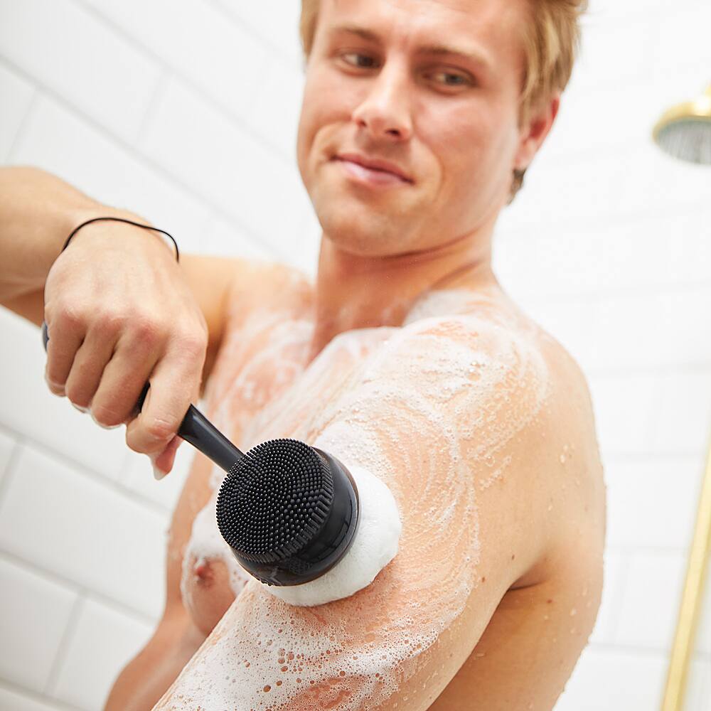 Alt View 11. PMD Beauty - Silverscrub Silver-Infused Loofah Replacements - Black.