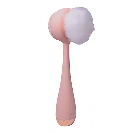 Angle. PMD Beauty - Clean Body Cleansing Device - Blush.