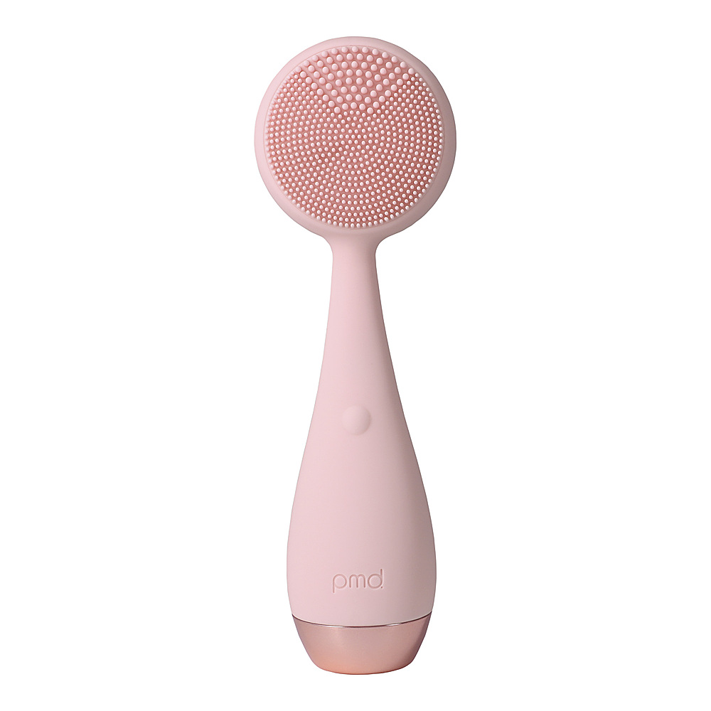 Left View: PMD Beauty - Clean Pro RQ Facial Cleansing Device - Blush