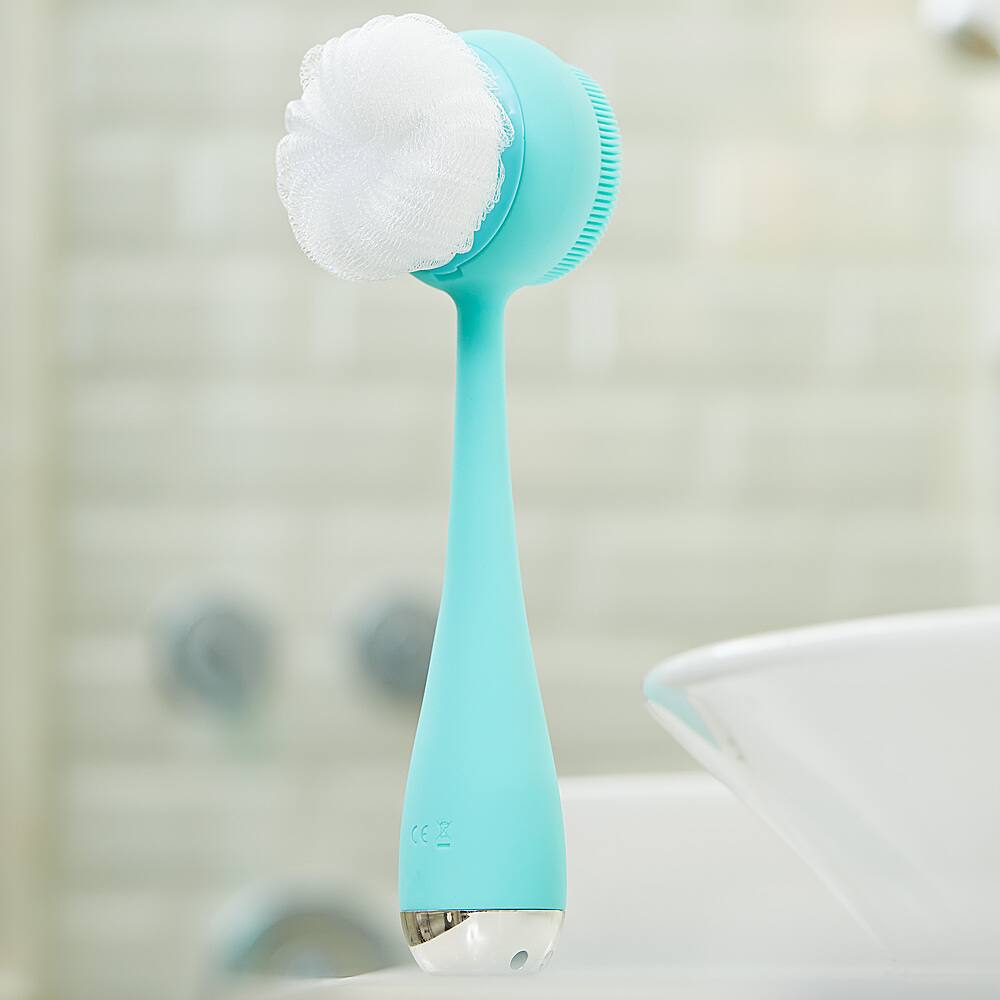 Alt View 11. PMD Beauty - Silverscrub Silver-Infused Loofah Replacements - Teal.