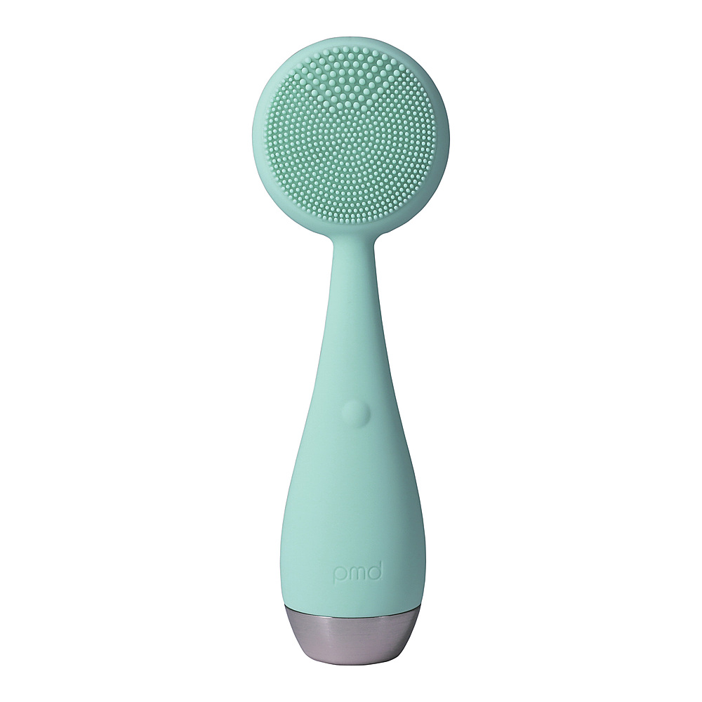 Left View: PMD Beauty - Clean Pro Facial Cleansing Device - Teal