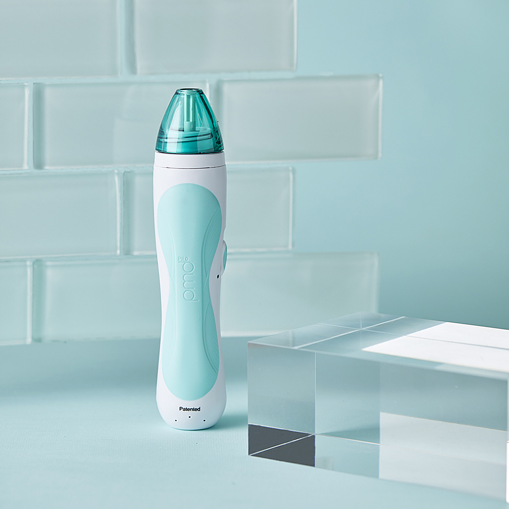 Left View: PMD Beauty - Personal Microderm Pro Device - Teal