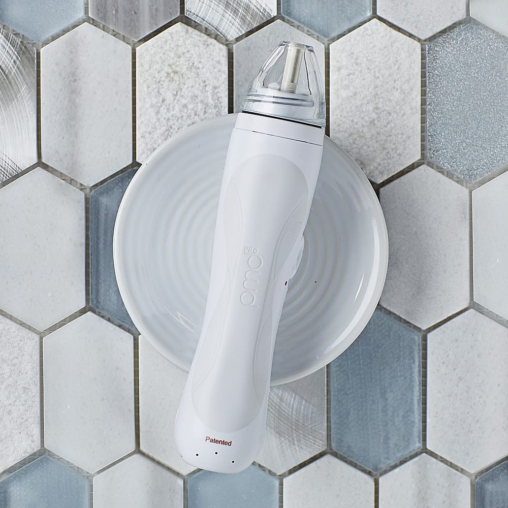 Left. PMD Beauty - Personal Microderm Pro Device - White.