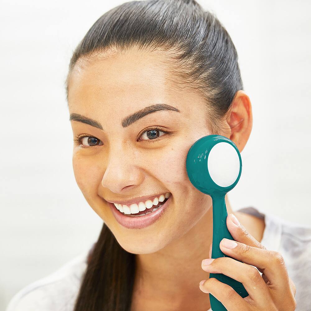 Alt View 16. PMD Beauty - Clean Pro Jade Facial Cleansing Device - Mermaid.
