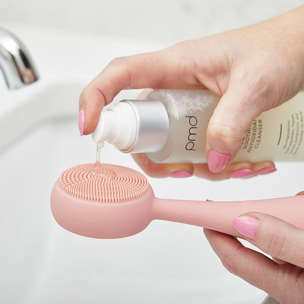 Alt View 12. PMD Beauty - Clean Pro Gold Facial Cleansing Device - Rose.