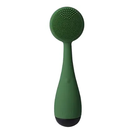 Angle. PMD Beauty - Clean Facial Cleansing Device - Olive.