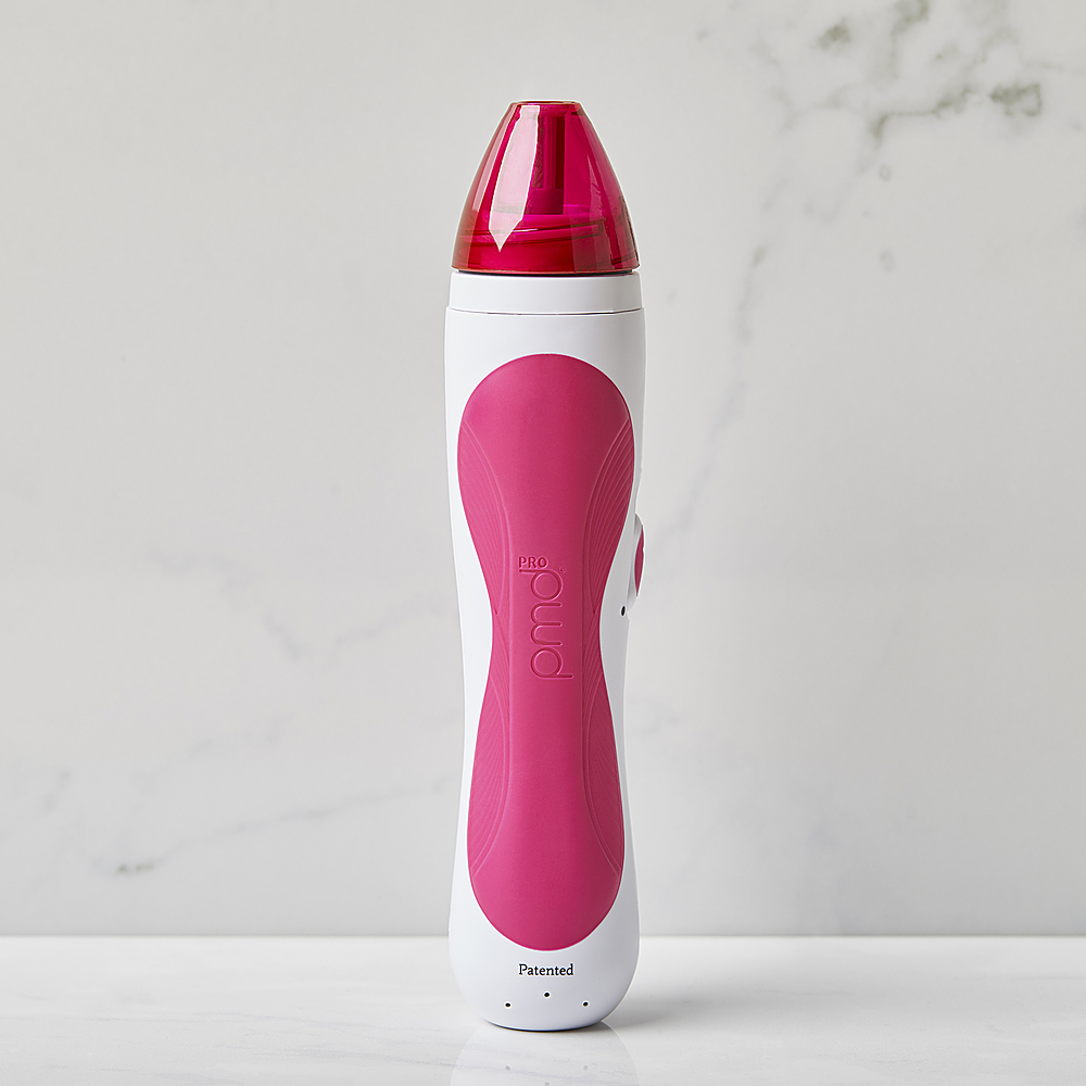 Left View: PMD Beauty - Personal Microderm Pro Device - Pink