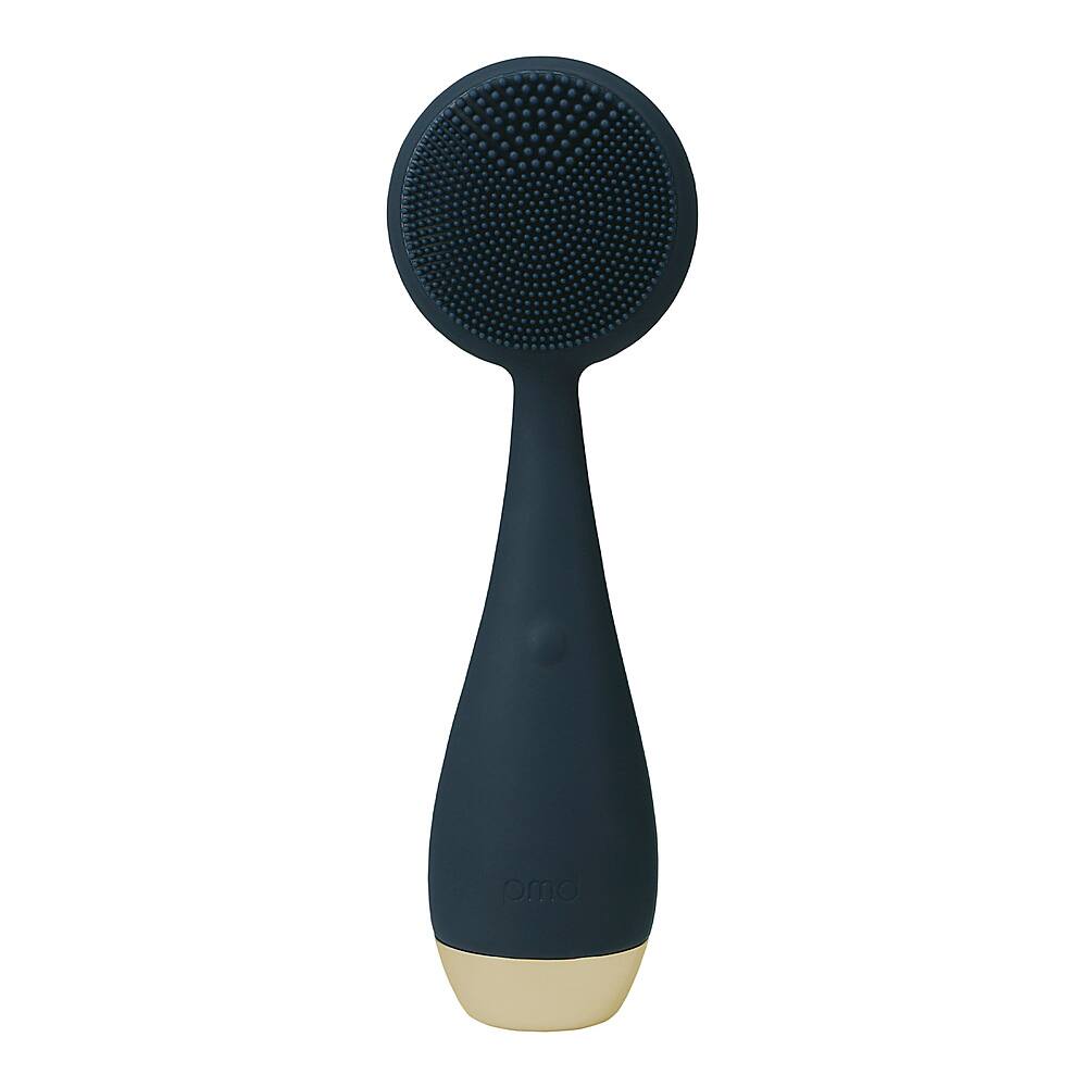 Left. PMD Beauty - Clean Pro Facial Cleansing Device - Navy.