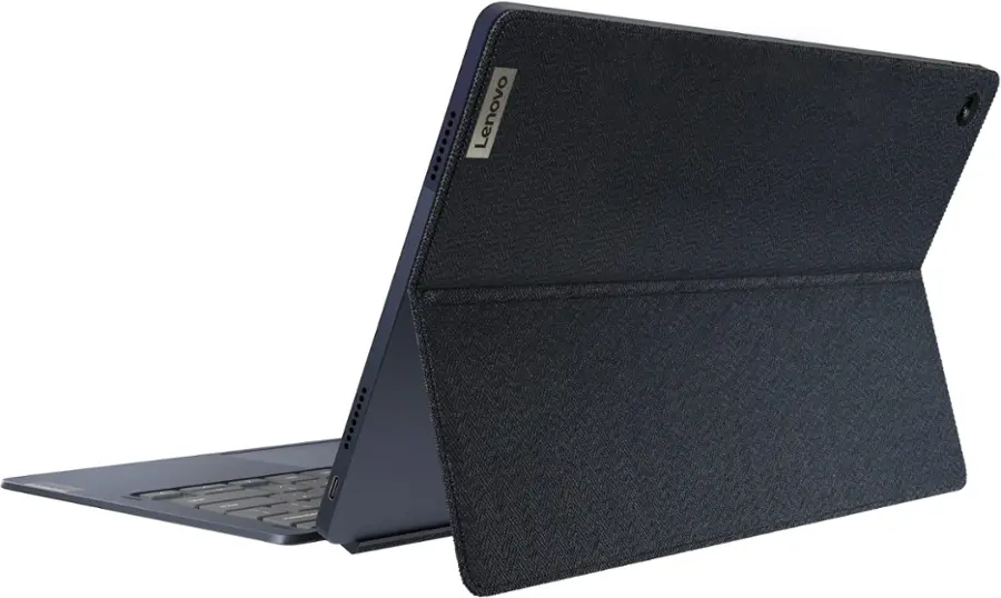 Alt View 10. Lenovo - IdeaPad Duet 5 Chromebook - 13.3" FHD Touchscreen  2-in-1 Tablet - Snapdragon 7cG2 - 8GB - 128GB eMMC - with Keyboard - Abyss Blue.