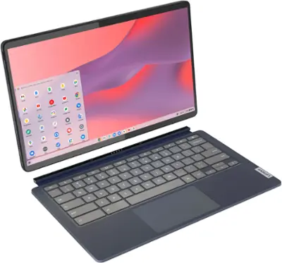 Lenovo - IdeaPad Duet 5 Chromebook - 13.3" FHD Touchscreen  2-in-1 Tablet - Snapdragon 7cG2 - 8GB - 128GB eMMC - with Keyboard - Abyss Blue