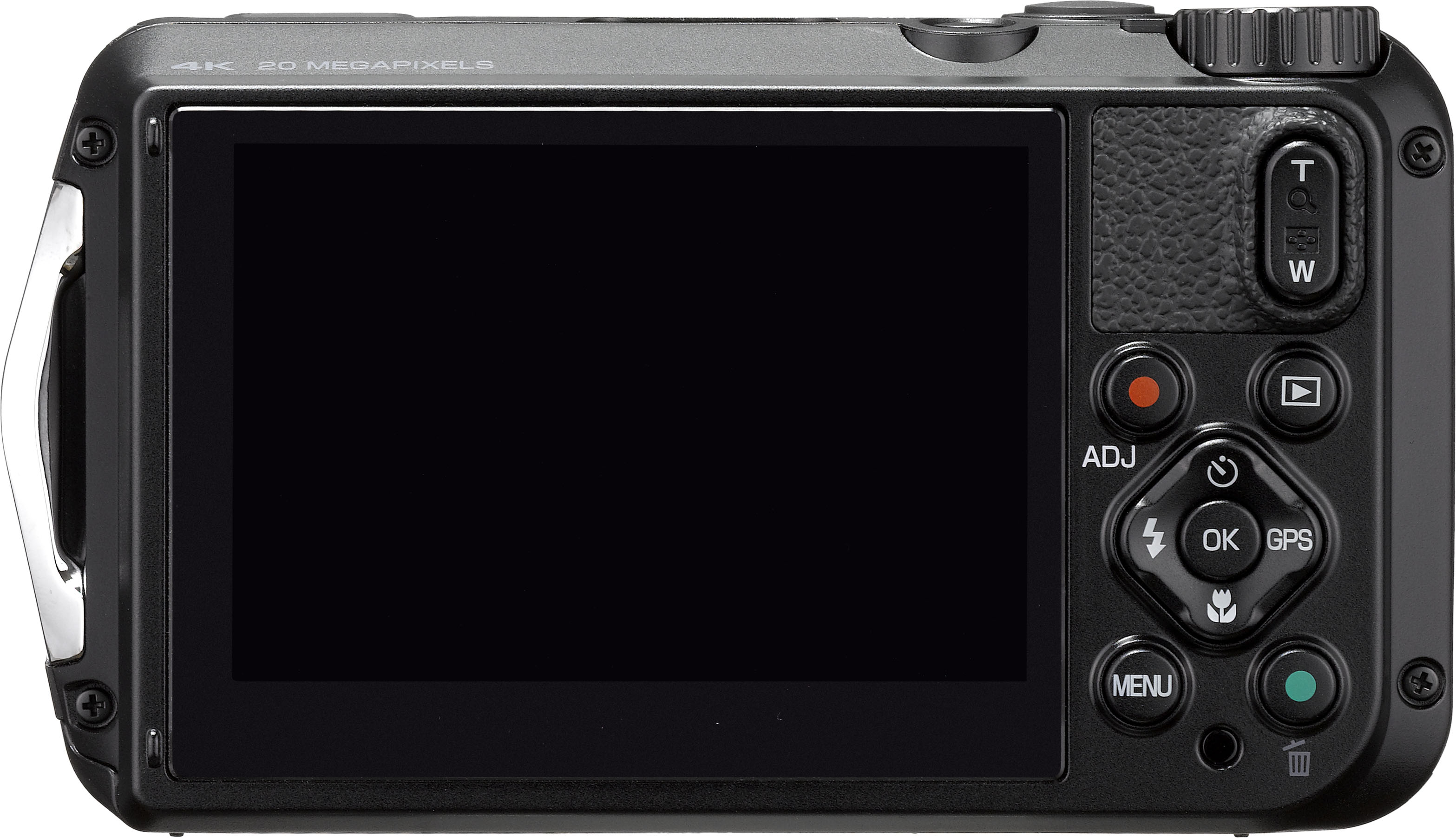 Back View: Ricoh - WG-6 20mp Waterproof Digital Camera