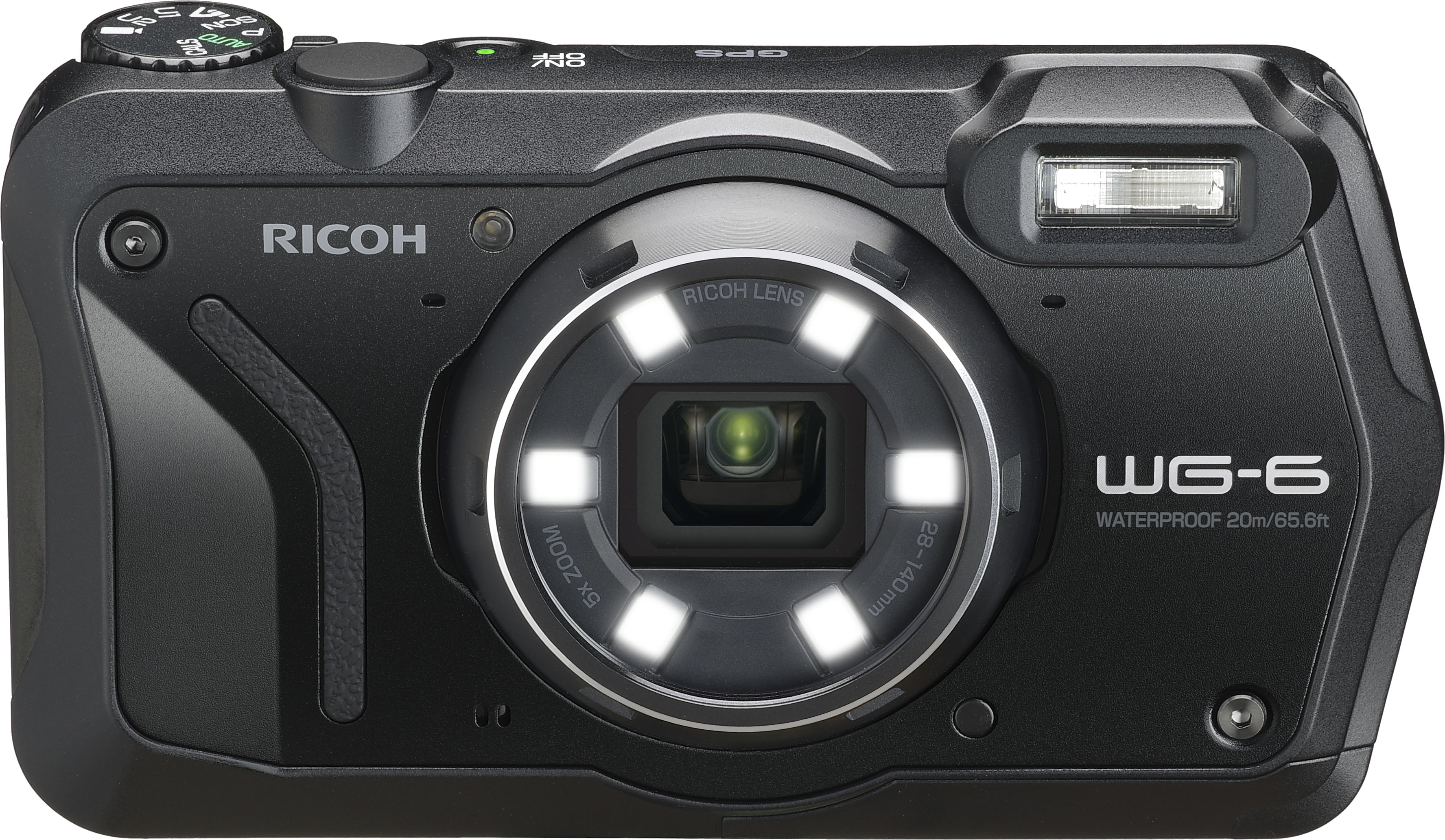 Ricoh WG-6 20mp Waterproof Digital Camera 03843 - Best Buy