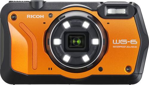 Ricoh - WG-6 20mp Waterproof Digital Camera-Front_Standard 