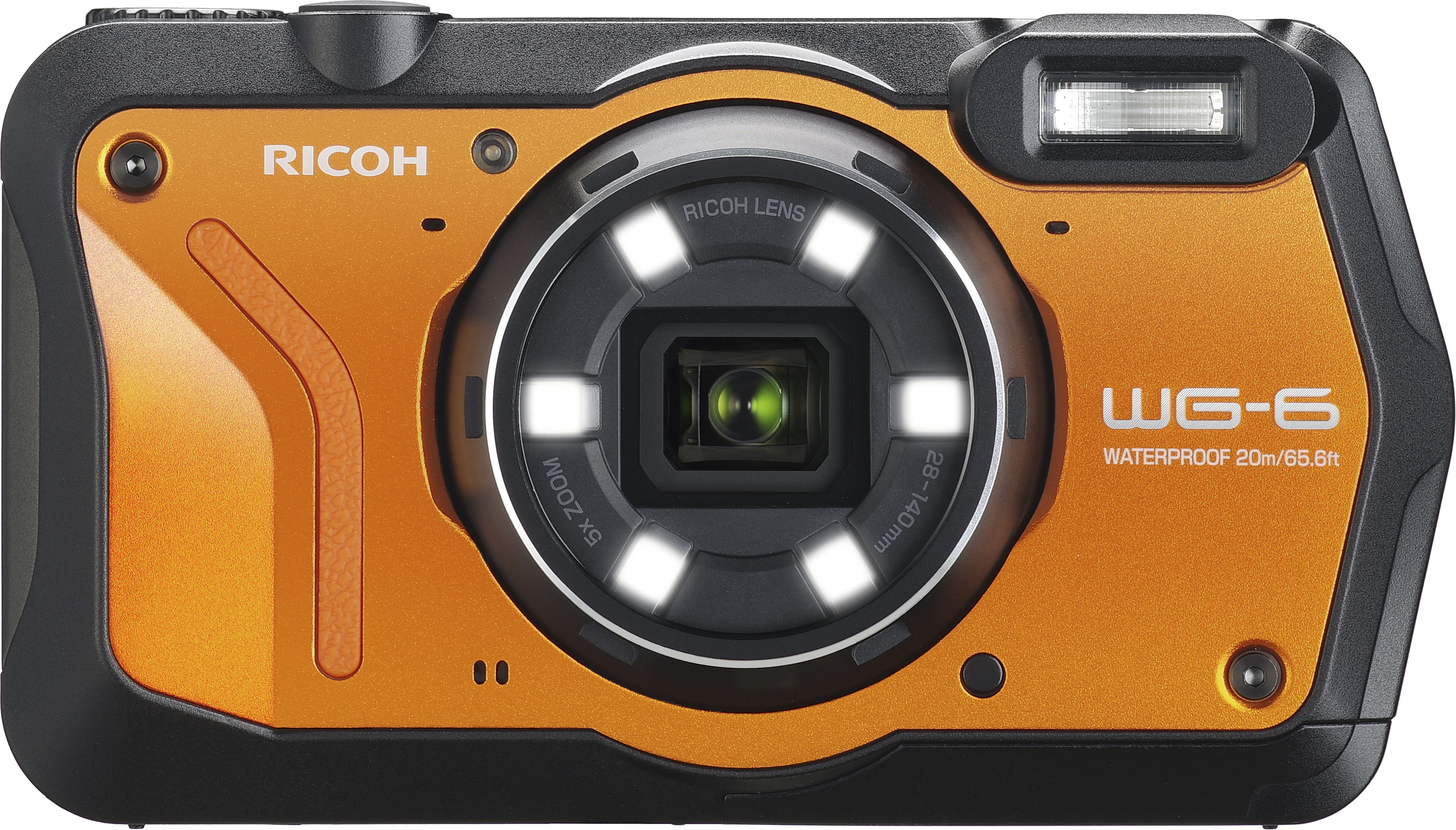 rook voor verwarring Ricoh WG-6 20mp Waterproof Digital Camera 03853 - Best Buy