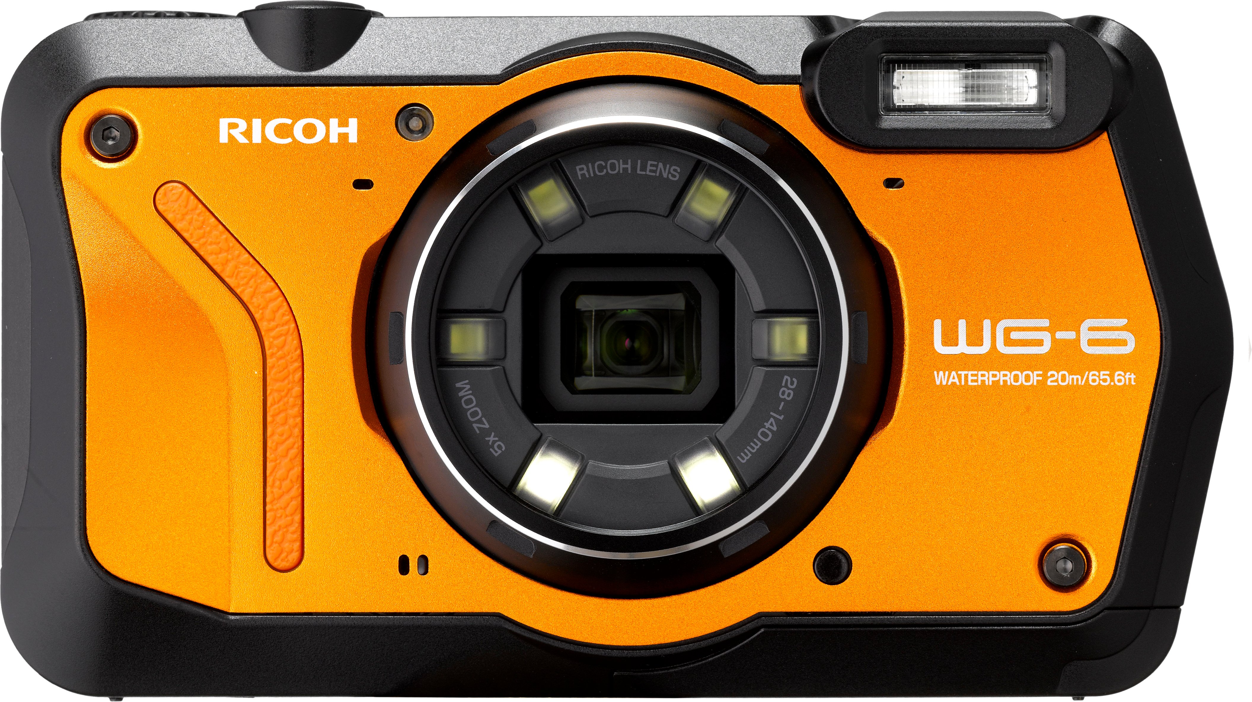 初めて出品します RICOH WG-6 ORANGE デジタルカメラ