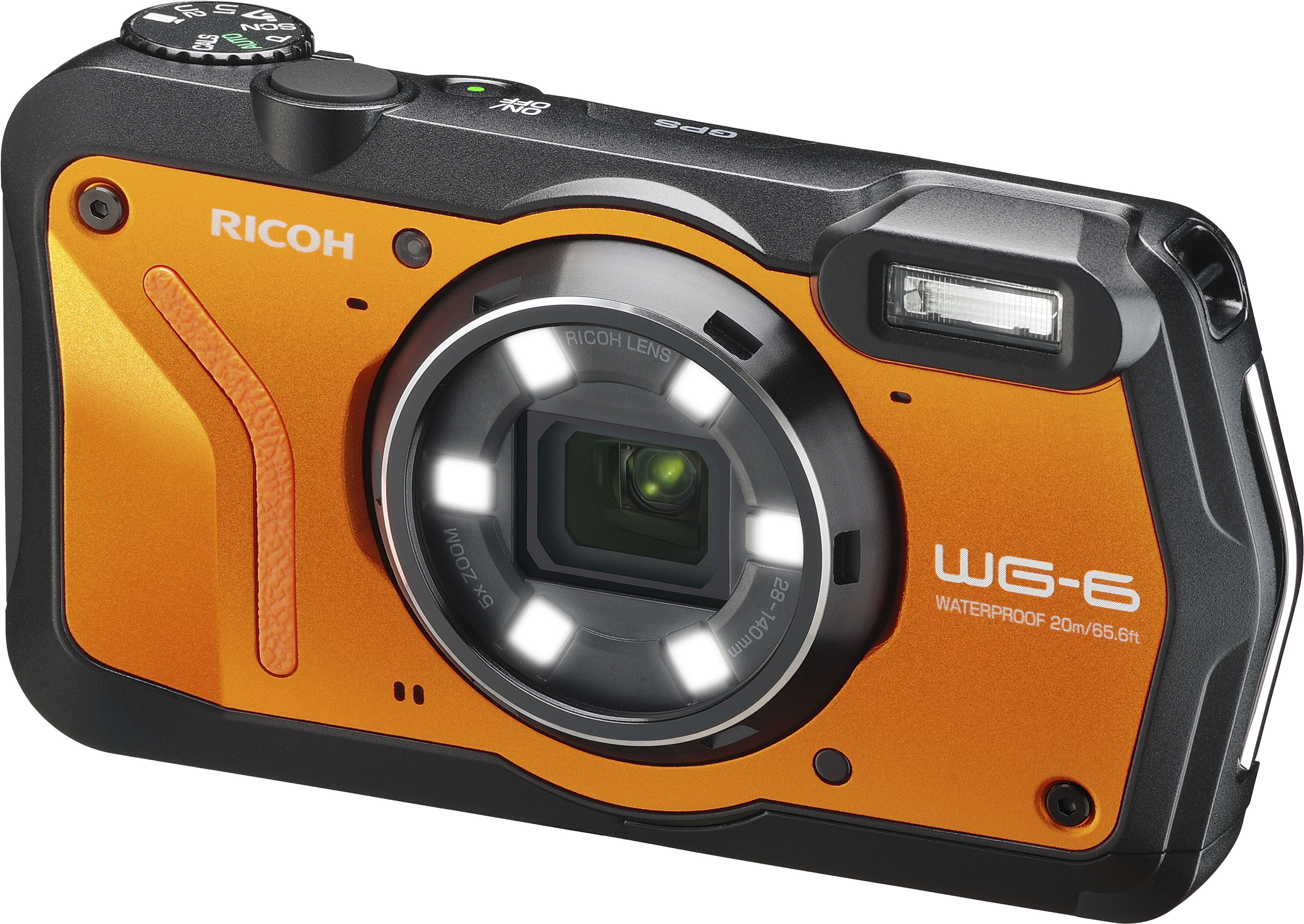 Overwinnen timmerman wasserette Ricoh WG-6 20mp Waterproof Digital Camera 03853 - Best Buy