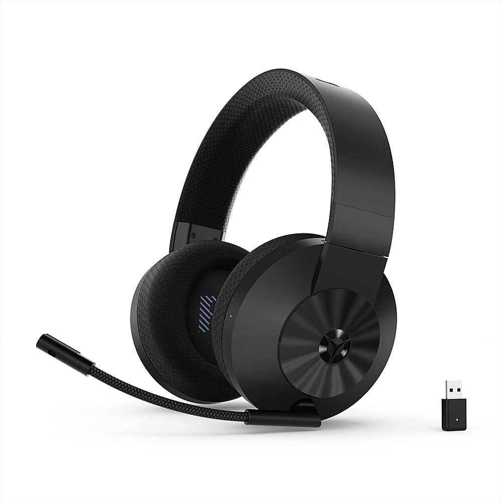 Alt View 20. Lenovo - Legion H600 Wireless Gaming Headset for PC - Black.