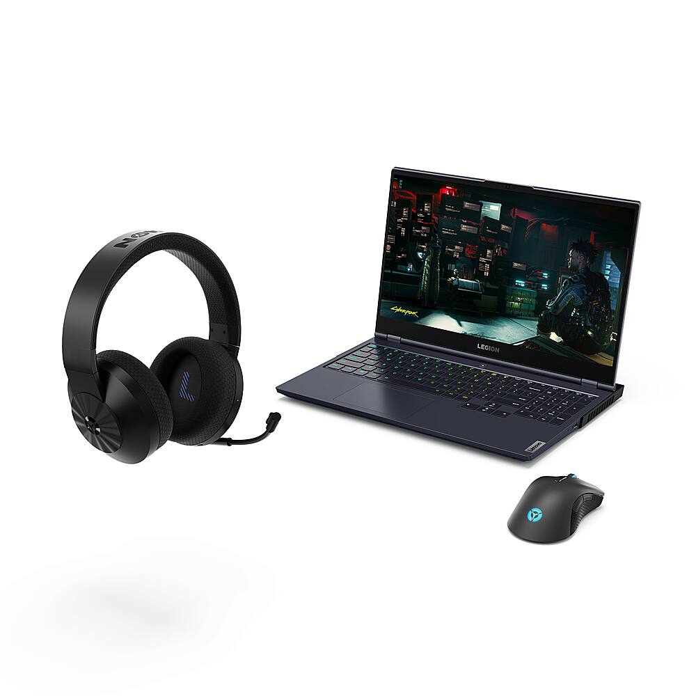 Alt View 21. Lenovo - Legion H600 Wireless Gaming Headset for PC - Black.