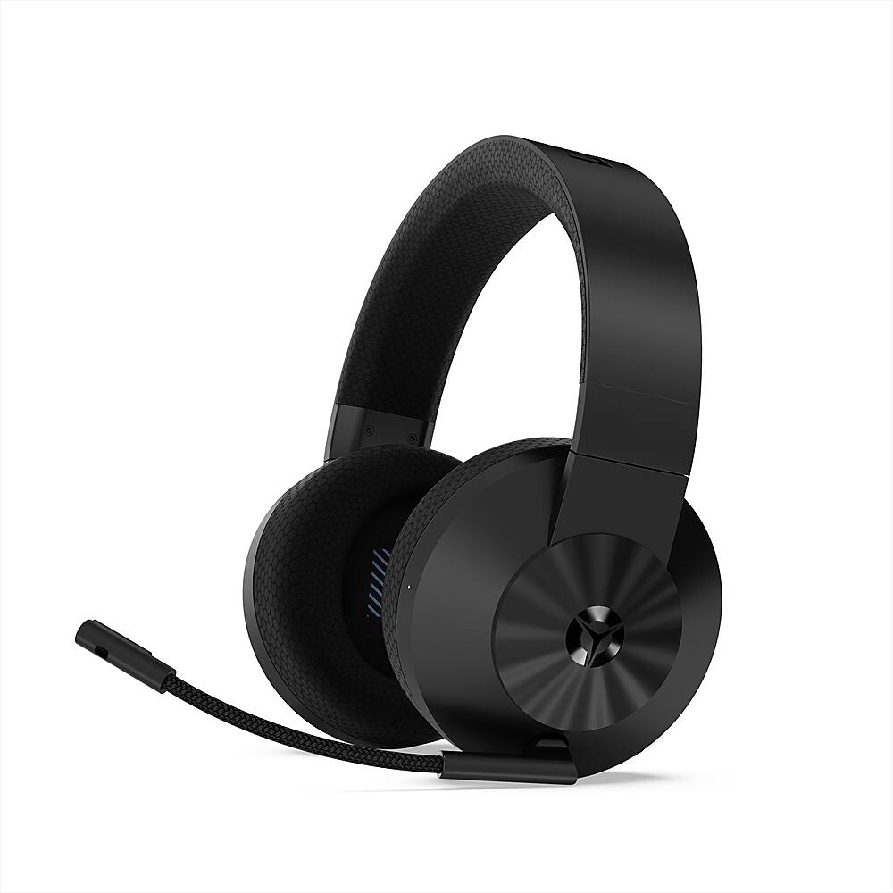 Left. Lenovo - Legion H600 Wireless Gaming Headset for PC - Black.