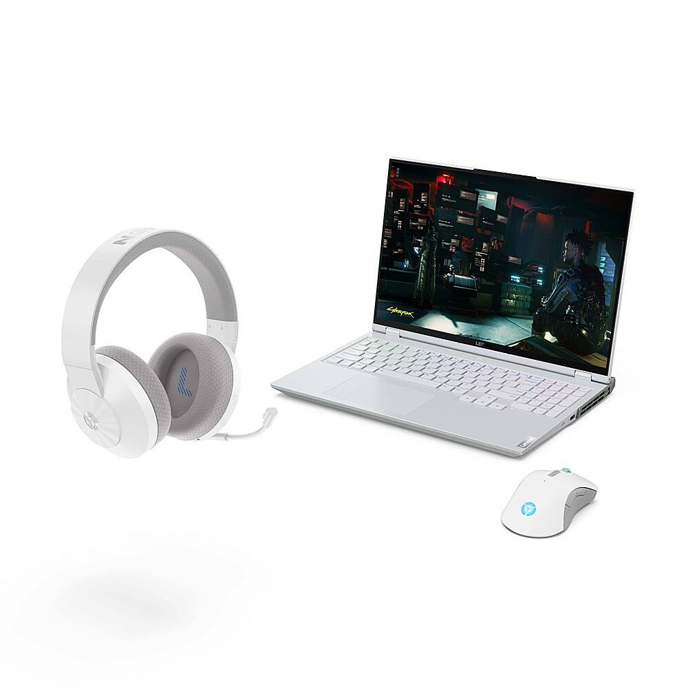 Alt View 18. Lenovo - Legion H600 Wireless Gaming Headset for PC - Stingray.