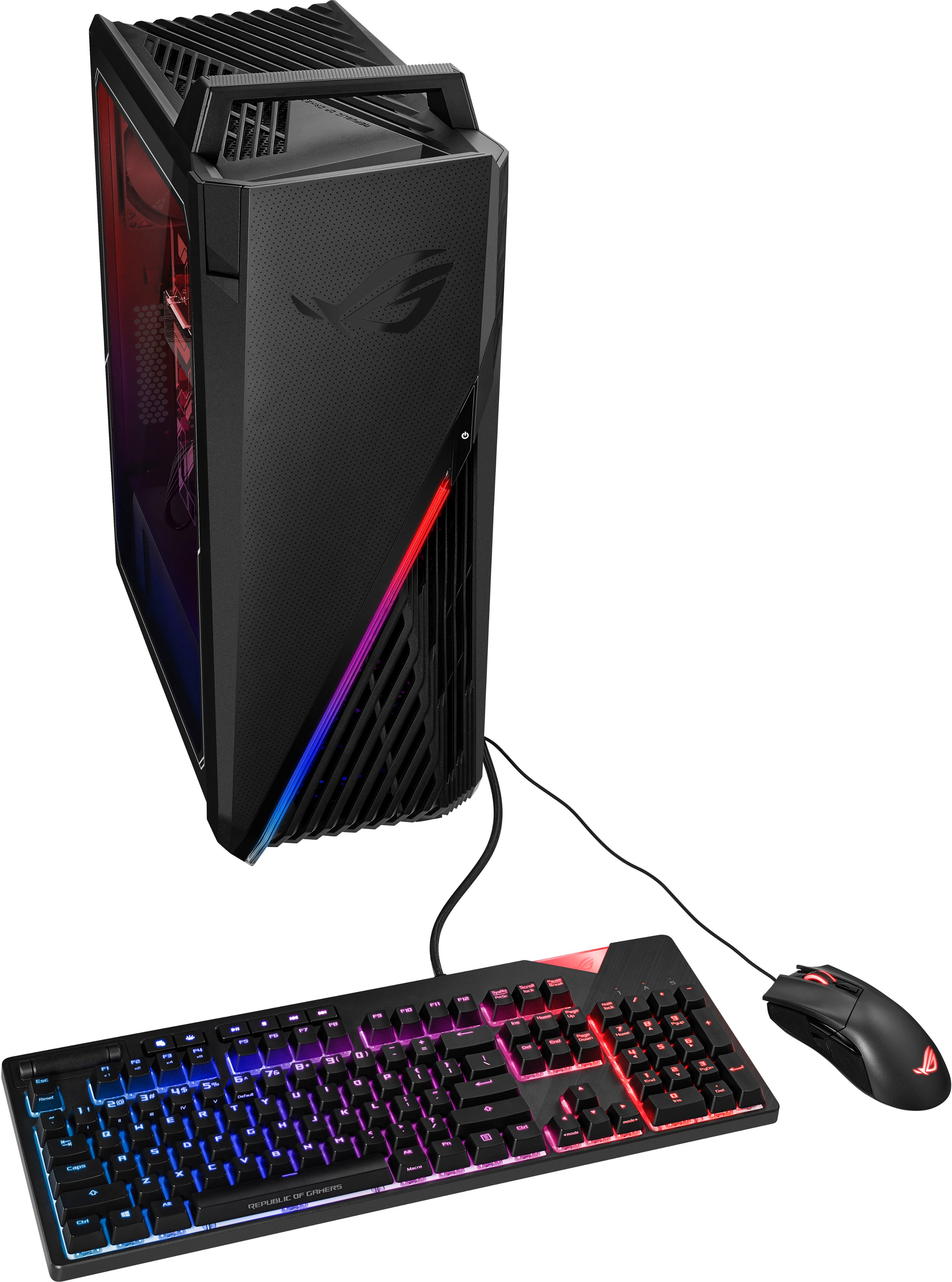 Best Buy ASUS ROG Gaming Desktop AMD Ryzen 7 3700X 16GB Memory