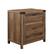 Front. Walker Edison - Modern Farmhouse Metal Accent 2-Drawer File Cabinet - Rustic Oak.