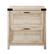 Alt View 11. Walker Edison - Modern Farmhouse Metal Accent 2-Drawer File Cabinet - White Oak.