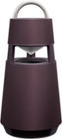 LG - XBOOM 360 Portable Bluetooth Omnidirectional Speaker - Burgundy - Front_Zoom