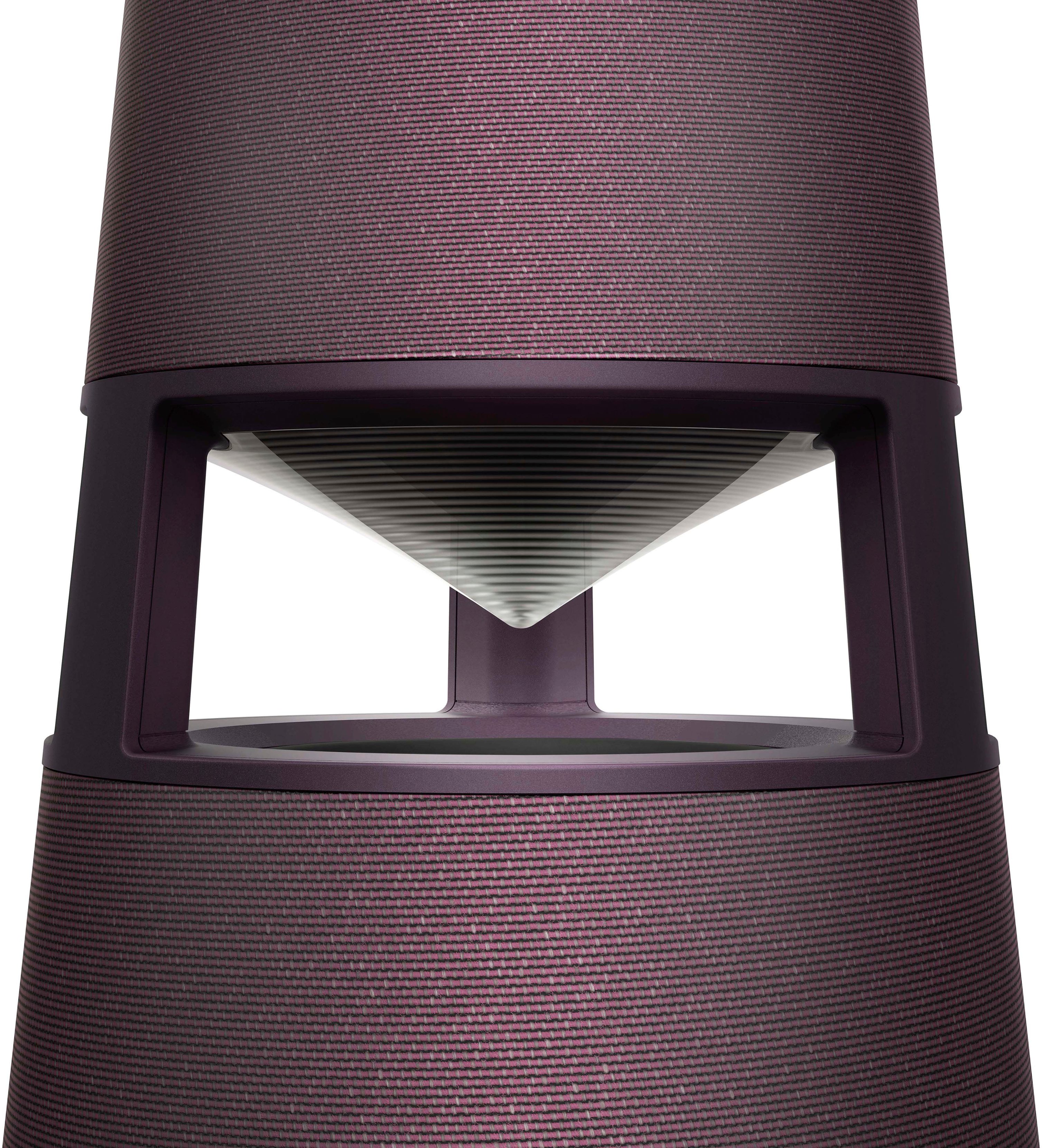 XBOOM Portable Buy: Omnidirectional Speaker LG Best 360 Burgundy Bluetooth RP4