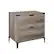 Front. Walker Edison - Modern Farmhouse Angle Iron 2-Drawer Filing Cabinet - Grey Wash.