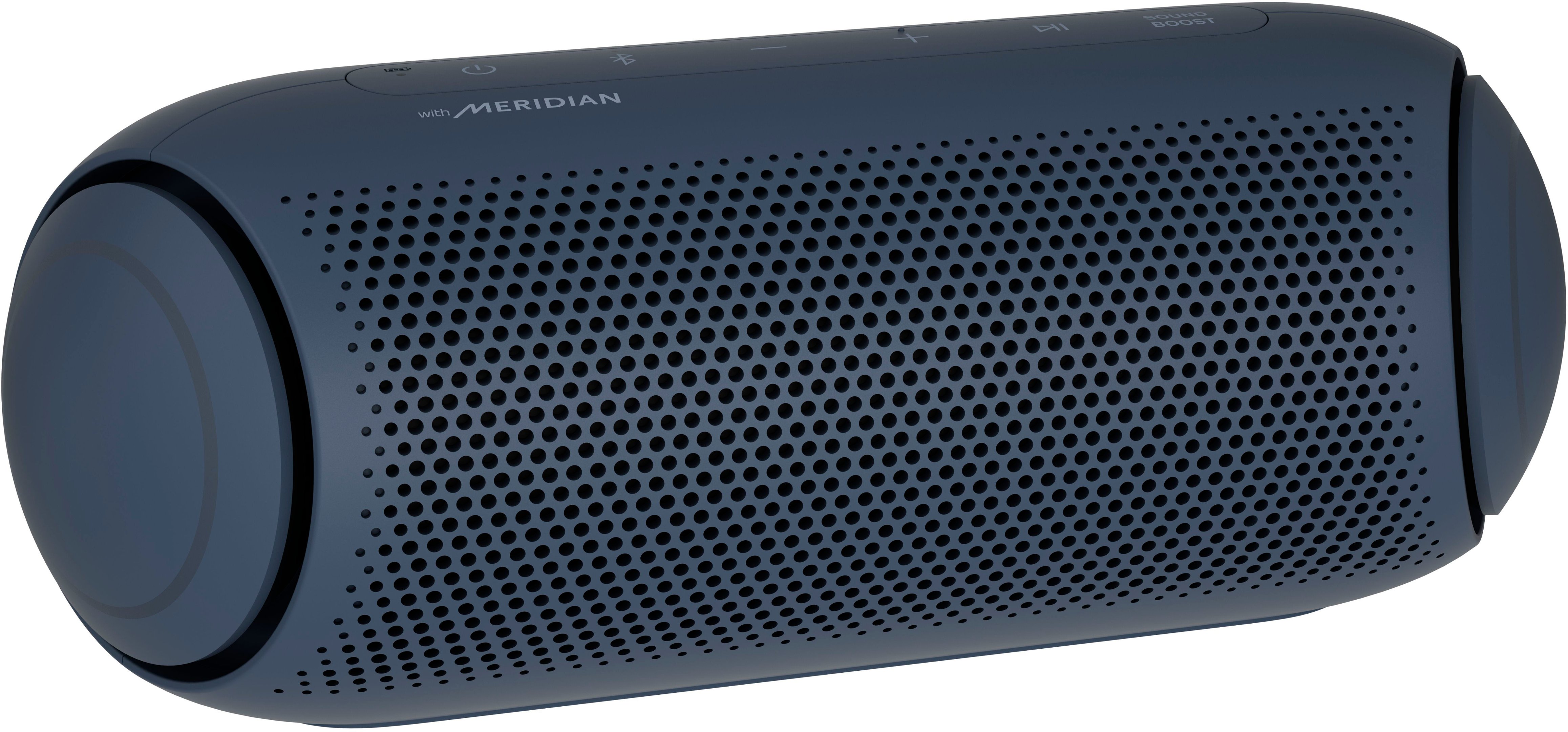 Meer dan wat dan ook Kan worden genegeerd tussen LG XBOOM Go Portable Bluetooth Speaker Blue/Black PL5 - Best Buy