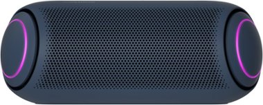 LG - XBOOM Go Portable Bluetooth Speaker - Blue/Black - Front_Zoom
