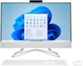 Front Zoom. HP - 24" Touch-Screen All-In-One - Intel Core i3 - 8GB Memory - 512GB SSD - Snow White.