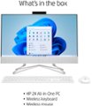 Alt View Zoom 5. HP - 24" Touch-Screen All-In-One - Intel Core i3 - 8GB Memory - 512GB SSD - Snow White.