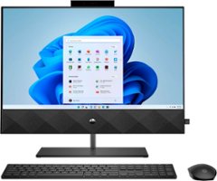 HP - Pavilion 24" Touch-Screen All-In-One - Intel Core i5 -12GB Memory - 1TB SSD - Sparkling Black - Front_Zoom
