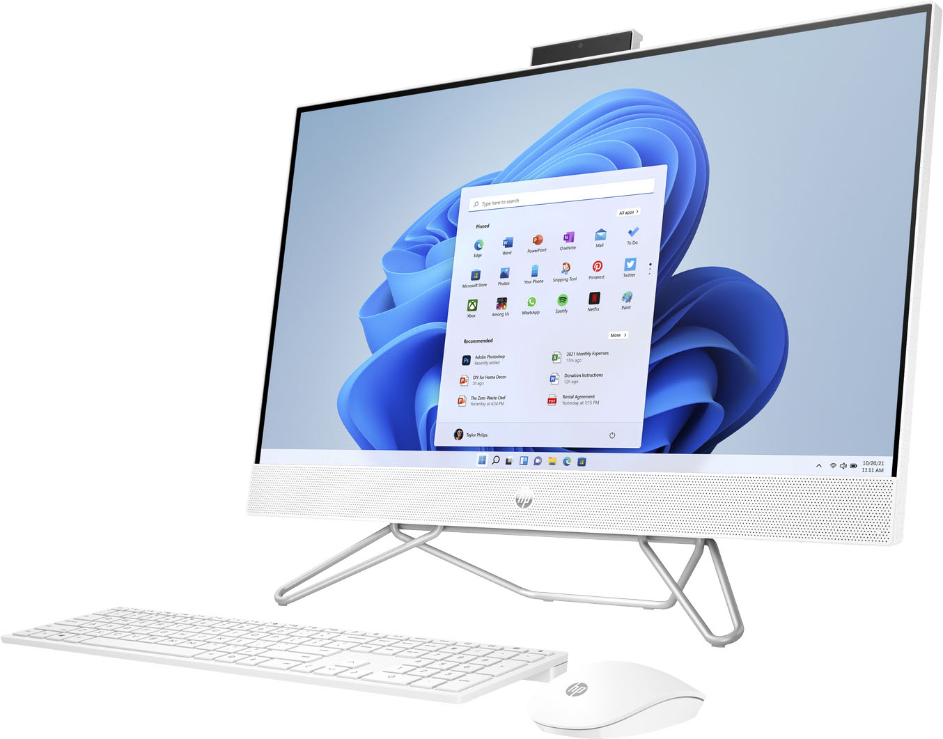 HP All-in-One Entertainment PC Celeron Dual Core (4 GB DDR4/1 TB/Windows 10  Home/19.5 Inch Screen/id:20-c417in) - HP 
