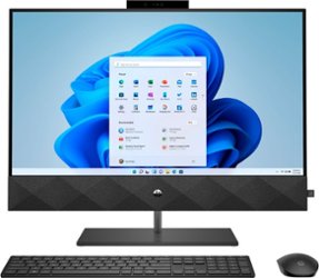 HP - Pavilion 27" Touch-Screen All-In-One - Intel Core i7 - 16GB Memory - 1TB SSD - Sparkling Black - Front_Zoom