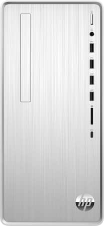 HP - Pavilion Desktop - AMD Ryzen 7 - 16GB Memory - 1TB SSD - Natural Silver