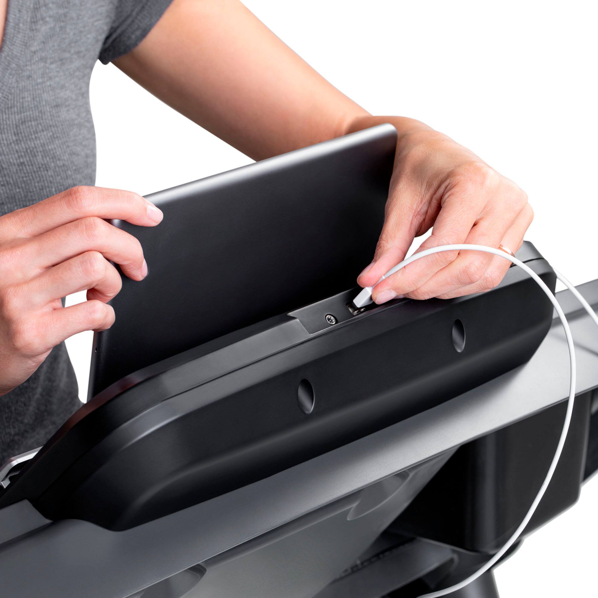 Alt View 16. Schwinn - 810 Treadmill - Black.