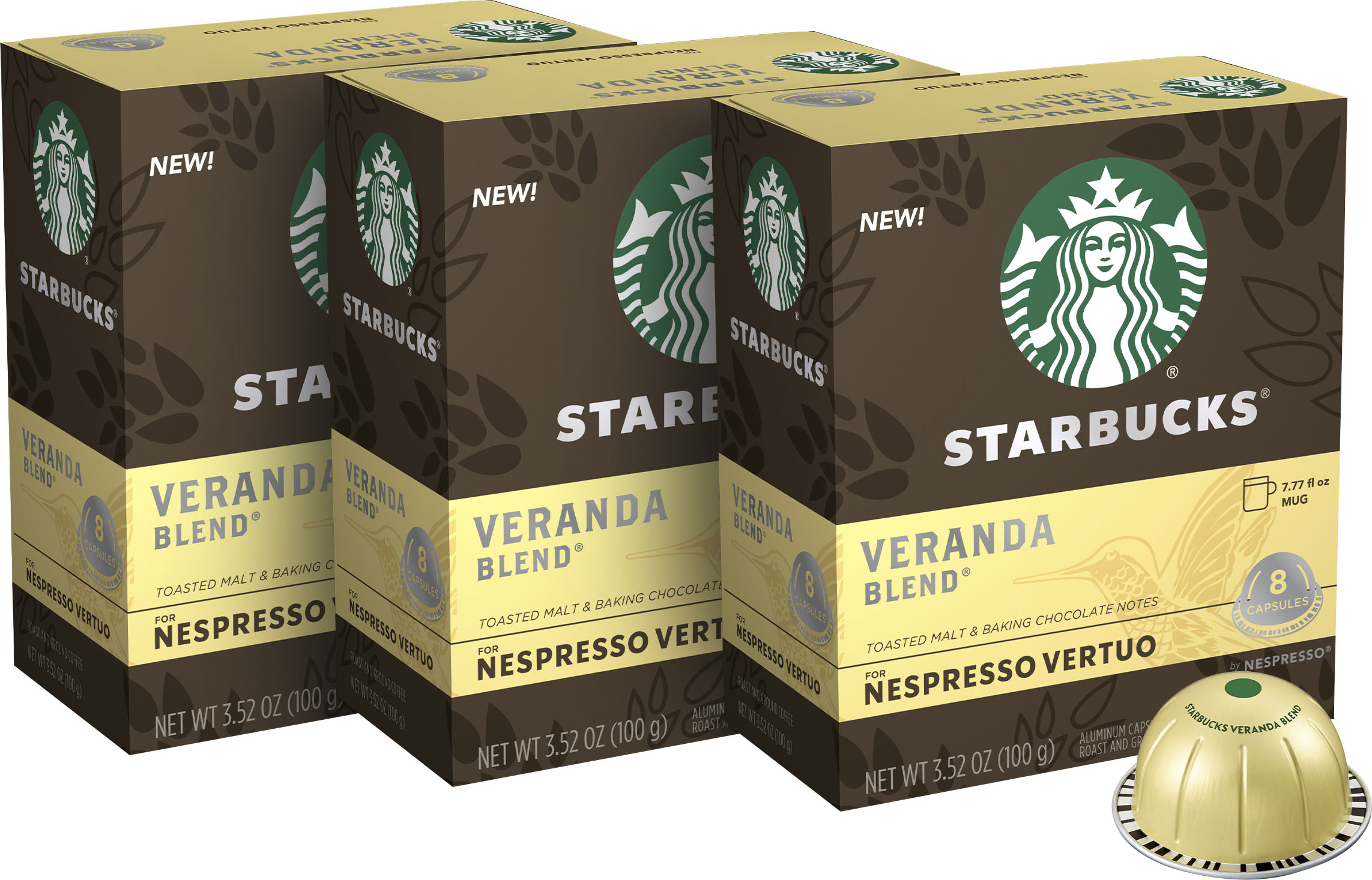 Starbucks By Nespresso Vertuo Line Veranda Blend : Target