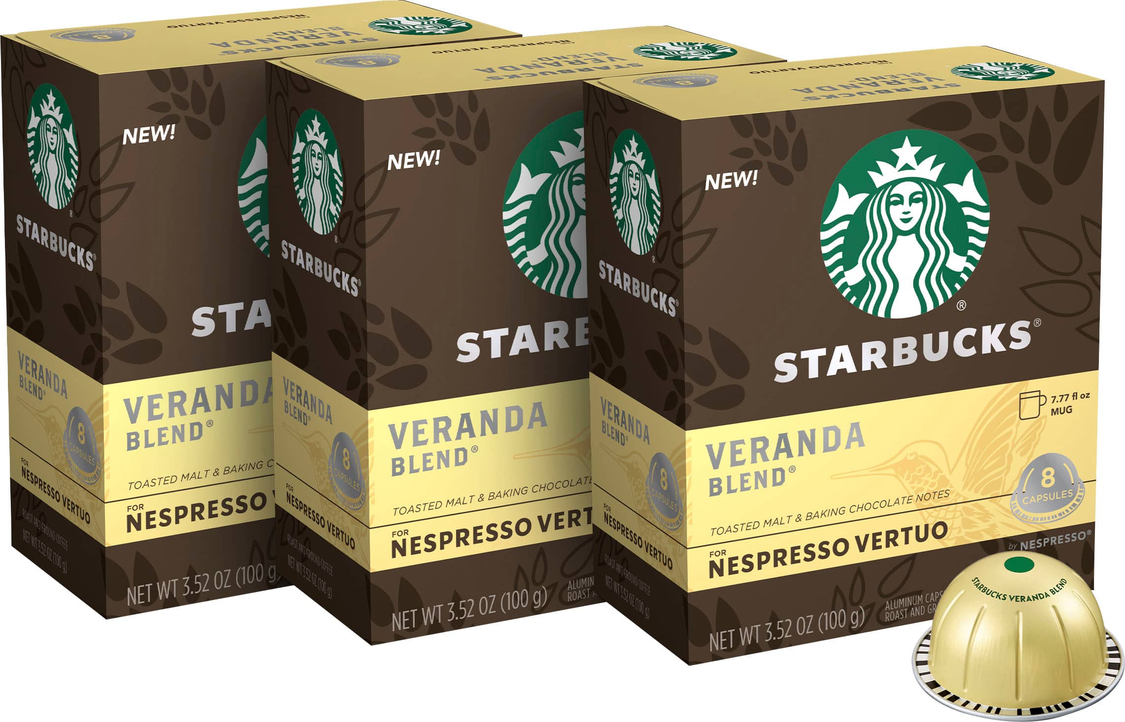 Front. Starbucks - Nespresso Veruto Line Veranda (24 Ct).